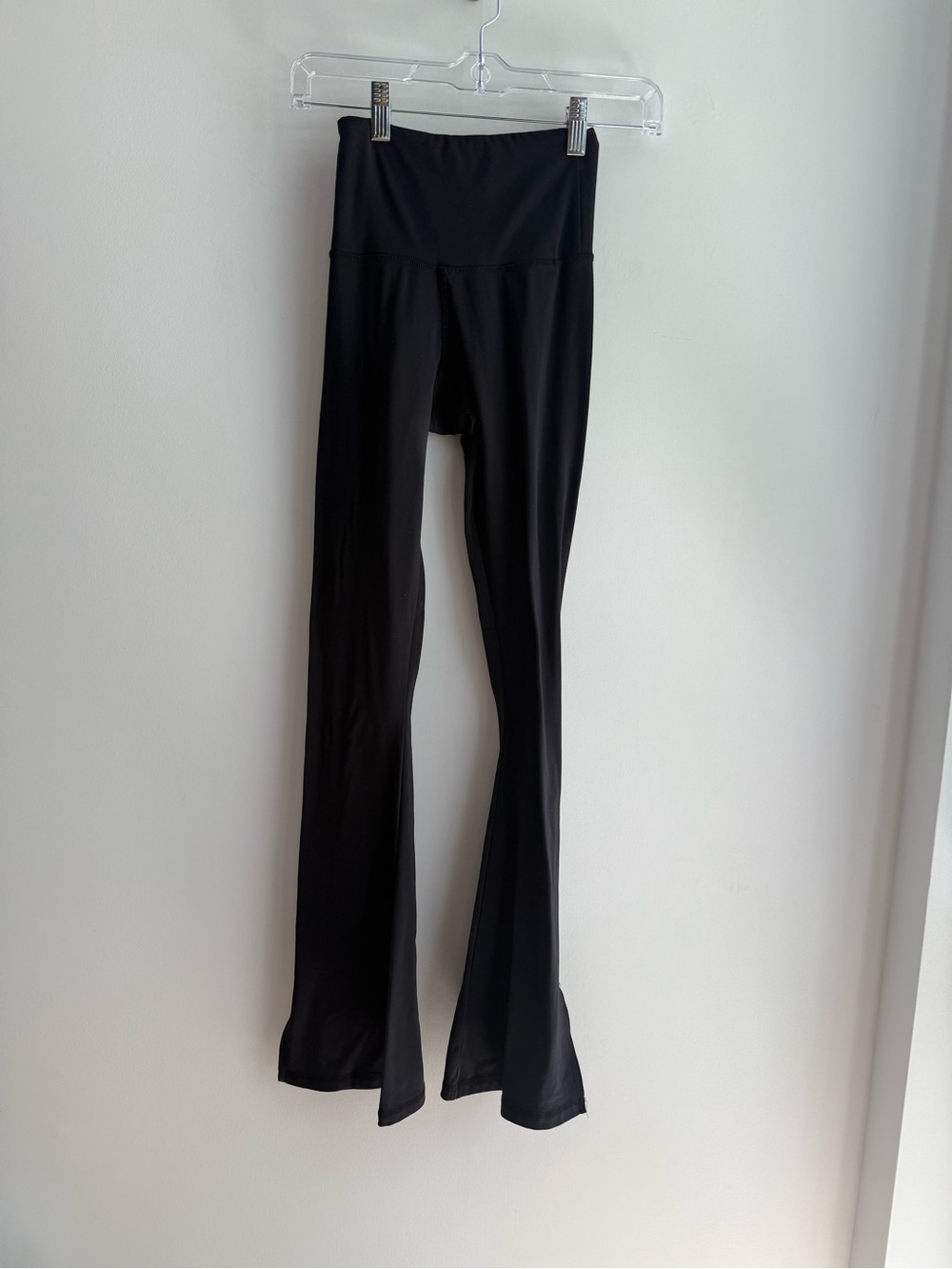 Revolve Strut this High-Rise Black Flare Yoga Pants revolve beau pans